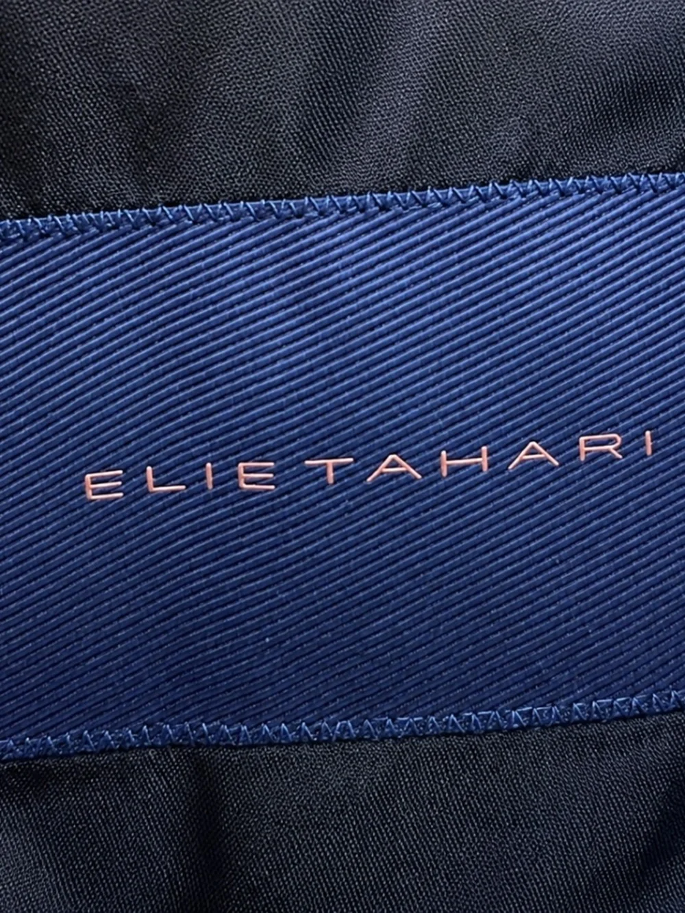 Elie Tahari Black 100% Genuine Leather Jacket XL